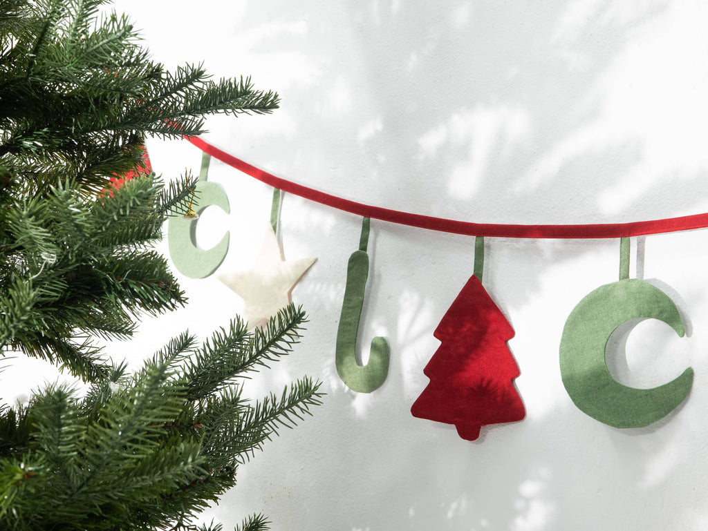 Christmas Bunting | Christmas Garland | Holiday Décor