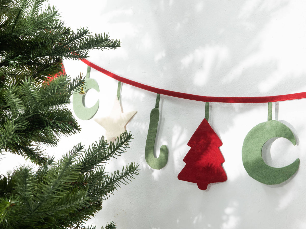 Christmas Bunting | Christmas Garland | Holiday Décor