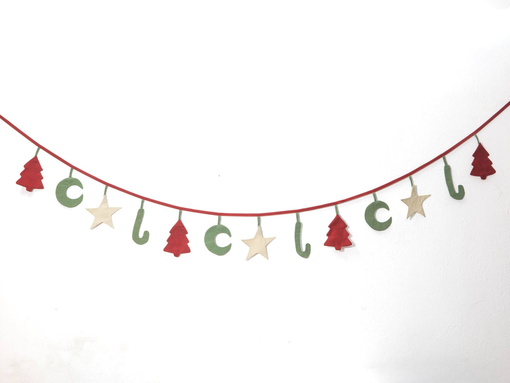 Christmas Bunting | Christmas Garland | Holiday Décor
