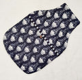 Hot Water Bottle Cover-Black and White Floral print