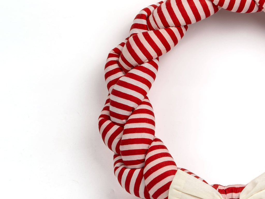 COMING SOON-Block printed Quilted Christmas Wreath | Door Wreath | Christmas Decor