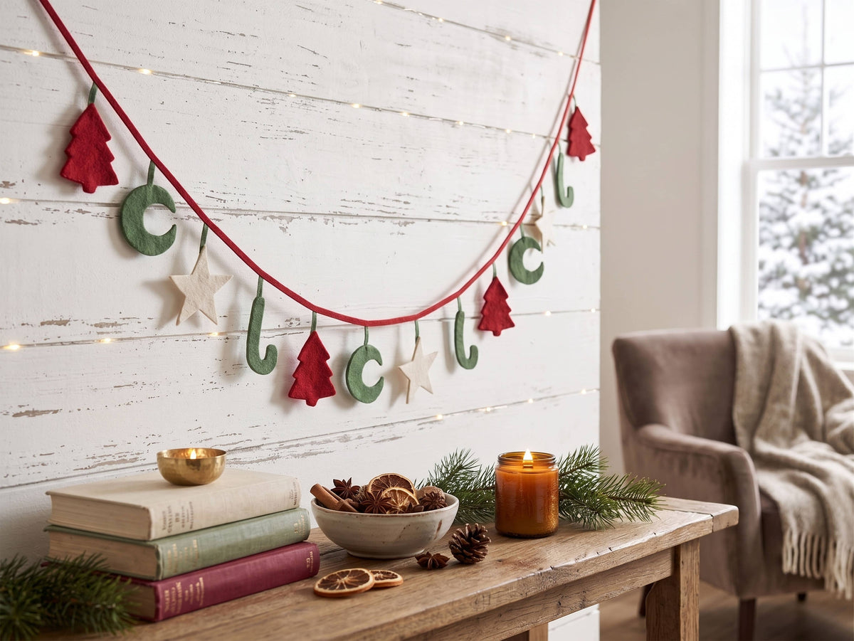 Christmas Bunting | Christmas Garland | Holiday Décor