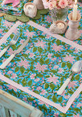 Block Print Placemat - Lily (Single piece)