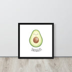 Avocado Nursery Print – 'Snuggle' Kids room wall art (Digital Download)