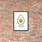 Avocado Nursery Print – 'Snuggle' Kids room wall art (Digital Download)
